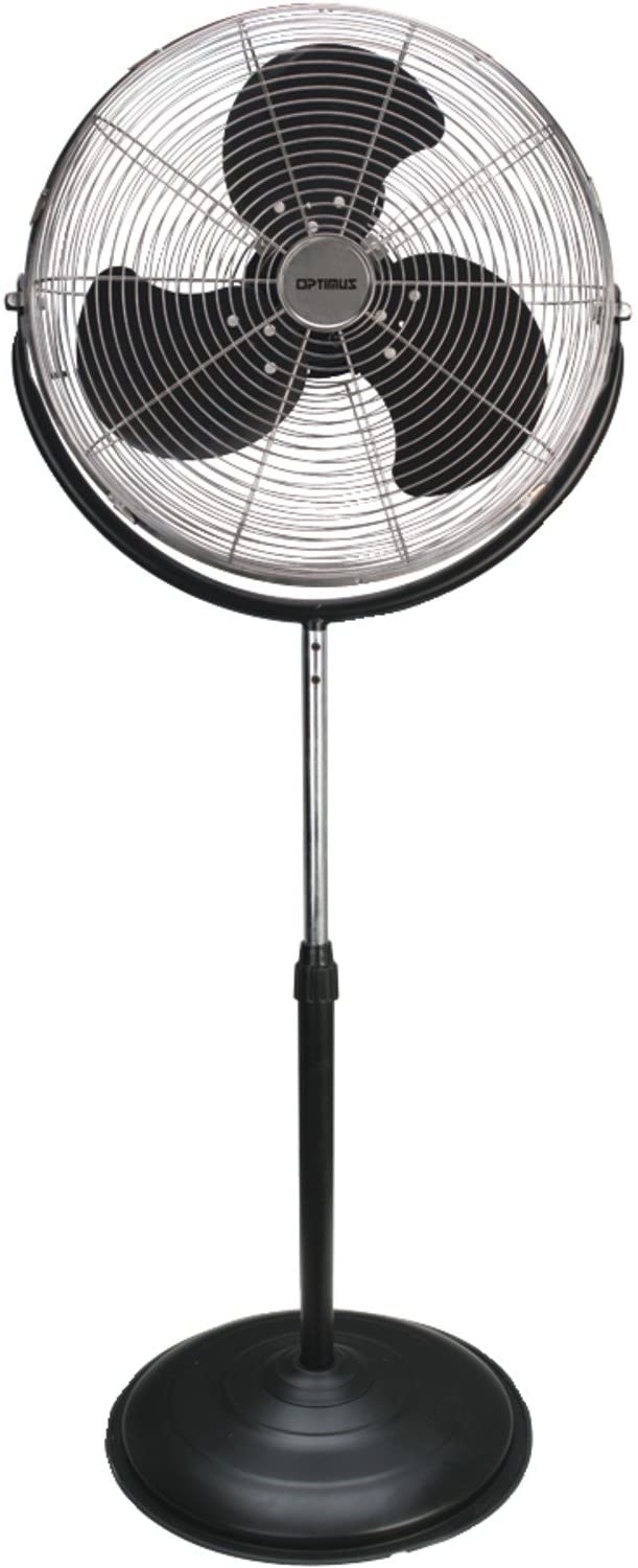 Optimus 18 in. Industrial Grade High Velocity Stand Fan