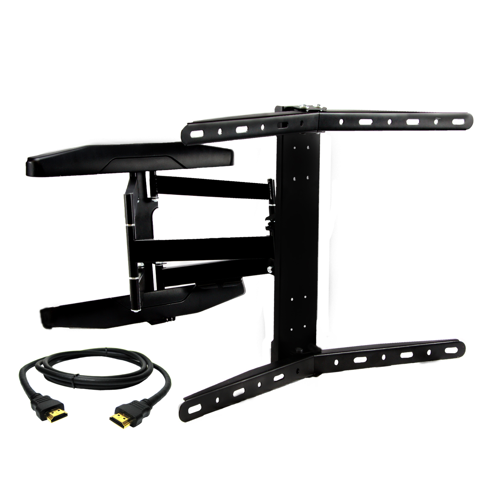 Full Motion Wall Mount for 32 to 70 Inch Curved Displays